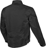 MACNA Dromica Mujer Textil Moto ImpermeableChaqueta Negra