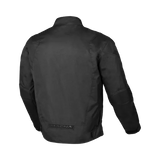 MACNA Dromico Textil Hombre Impermeable Moto Chaqueta Negra