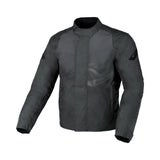 MACNA Dromico Hombre Impermeable Moto Chaqueta Gris Oscuro