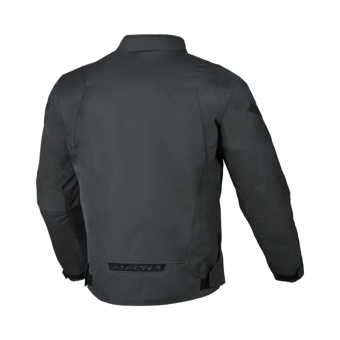 MACNA Dromico Hombre Impermeable Moto Chaqueta Gris Oscuro