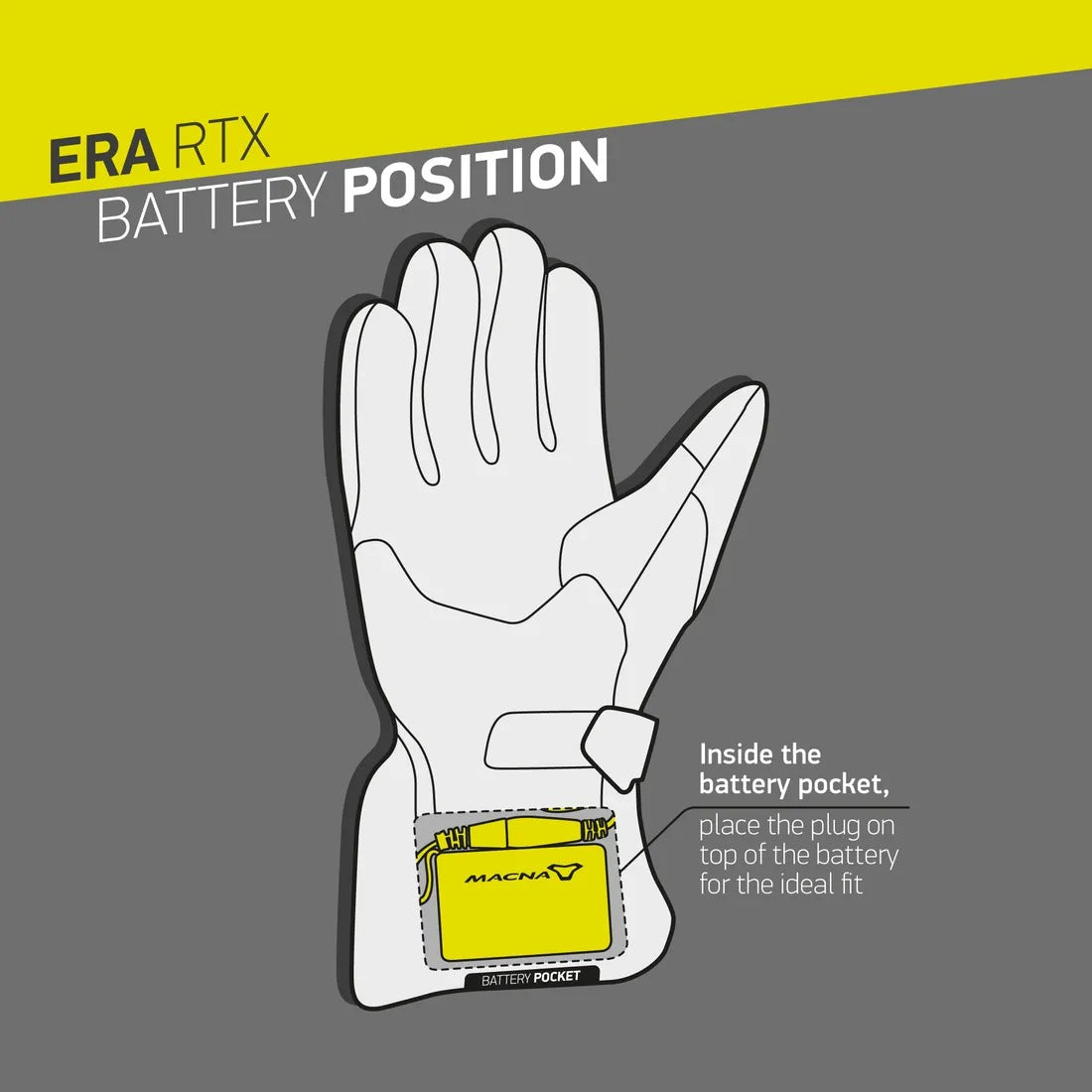 MACNA ERA RTX KIT MUJERS GUANTES MOTO CALEFACTABLES NEGRO - GUANTES