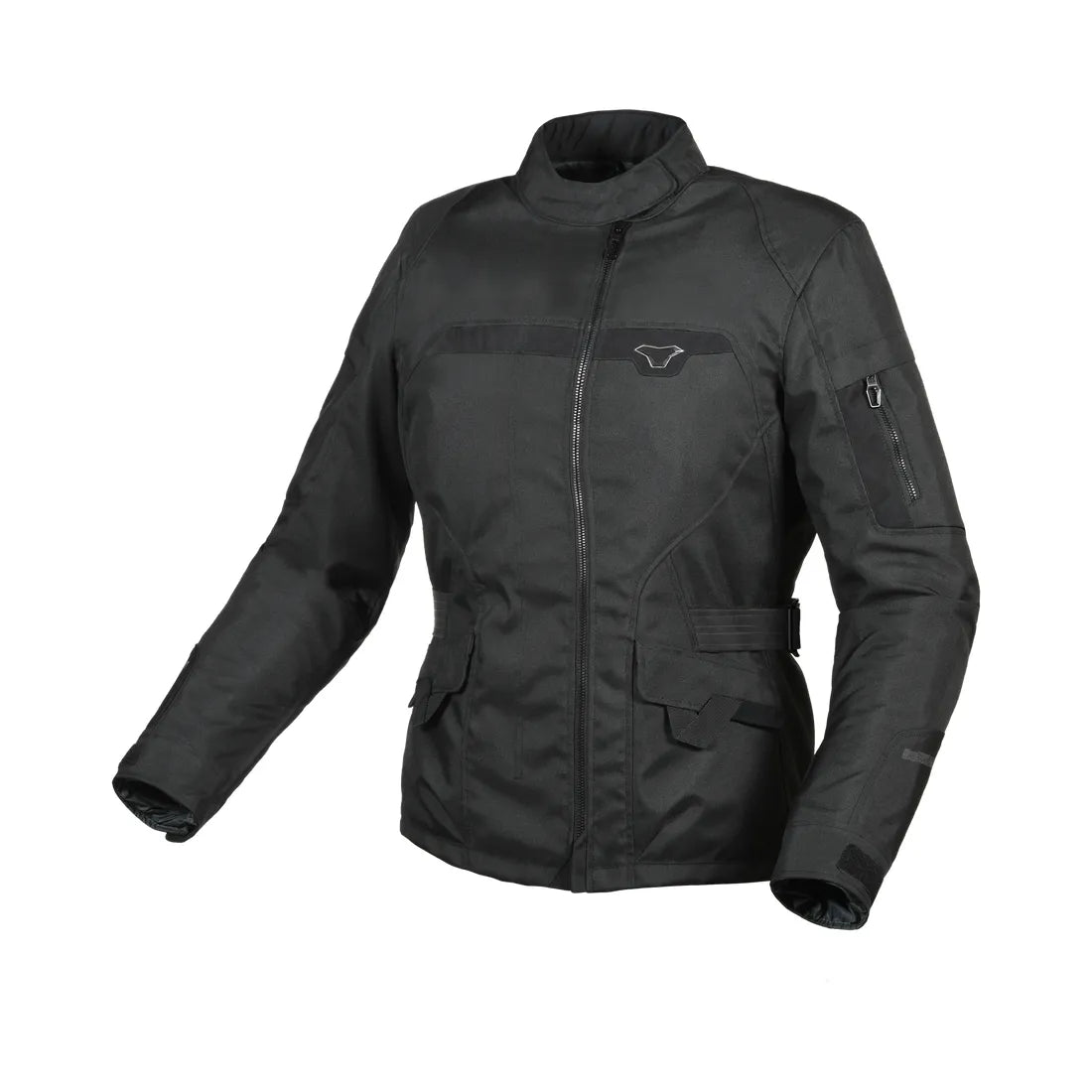 Macna Evora mujer Chaqueta textil moto Negra