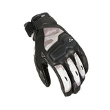 MACNA HAROS SEÑORAS GUANTES MOTO ERGOTHUMB NEGRO ESTAMPADO BEIGE - GUANTES