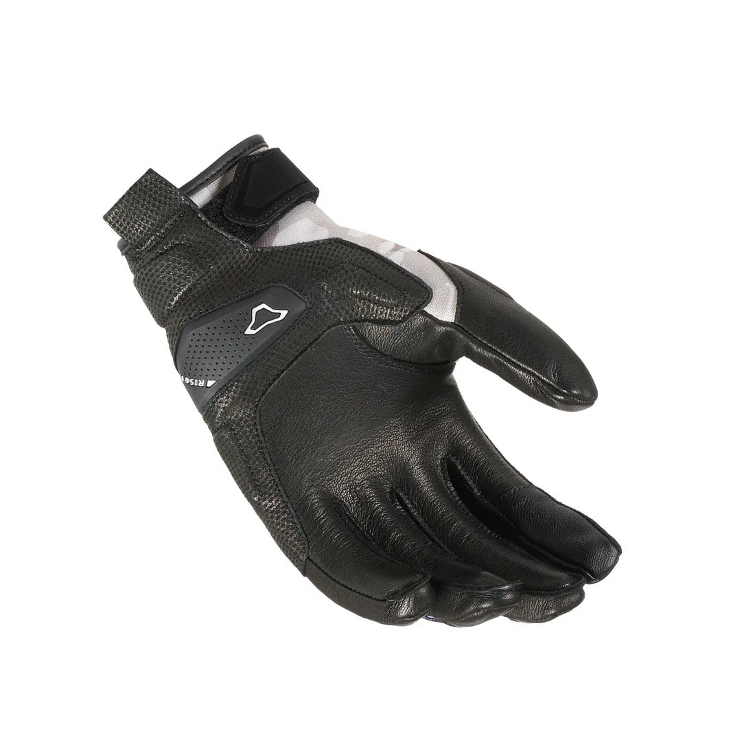 MACNA HAROS SEÑORAS GUANTES MOTO ERGOTHUMB NEGRO ESTAMPADO BEIGE - GUANTES