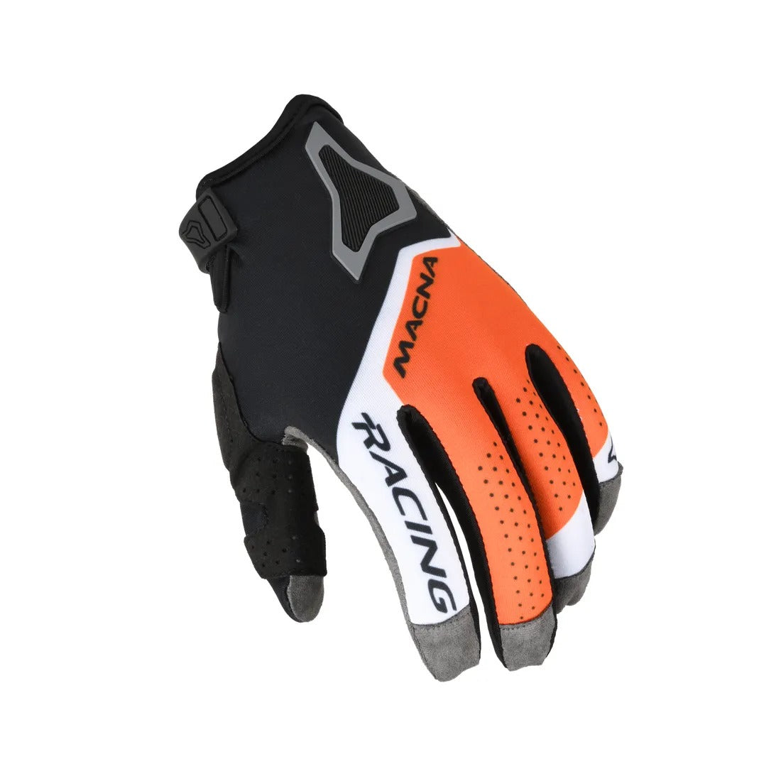 MACNA HEAT 1 MX HOMBRES GUANTES MOTOCROSS NEGRO NARANJA BLANCO - GUANTES