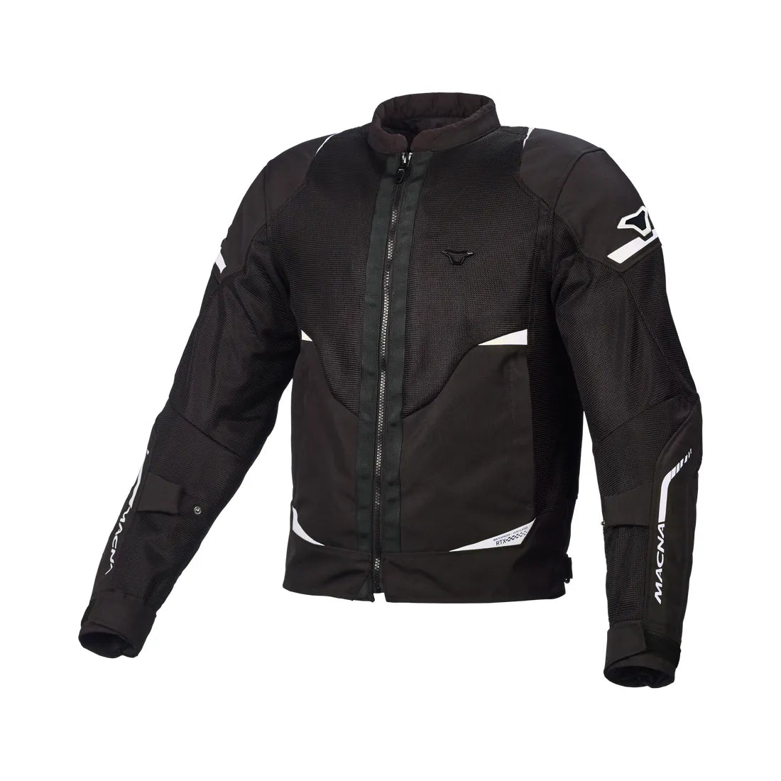 Macna Hurracage hombre Chaqueta impermeable Malla Negra