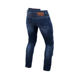 MACNA INDIVIDI Hombre Denim Moto Ajustados Vaqueros Azul