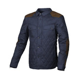 MACNA INLAND QUILTED HOMBRES TEXTIL CHAQUETA ESTILO CAMISA AZUL
