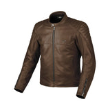 MACNA Lance 2.0 hombre Chaqueta cuero moto marrón