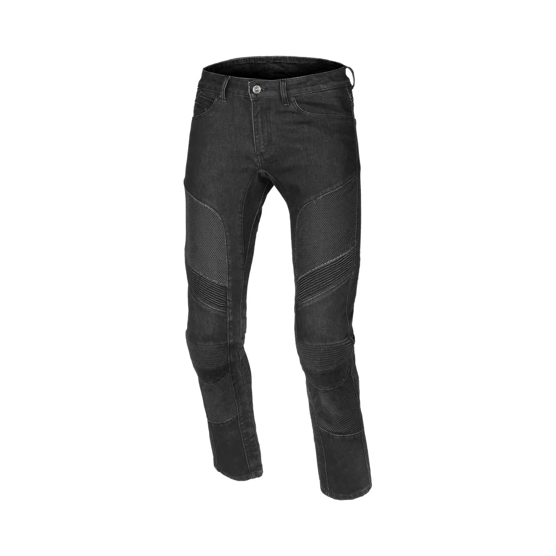 MACNA LIVITY Hombre Urbanos Moto Denim Vaqueros Negro