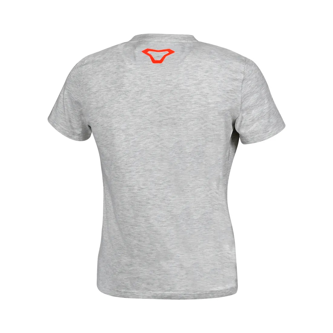 MACNA Logo Mujer Camisa Blanca Naranja