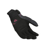 MACNA MANA MUJERES GUANTES MOTO ERGOTHUMB NEGRO ROSA - GUANTES