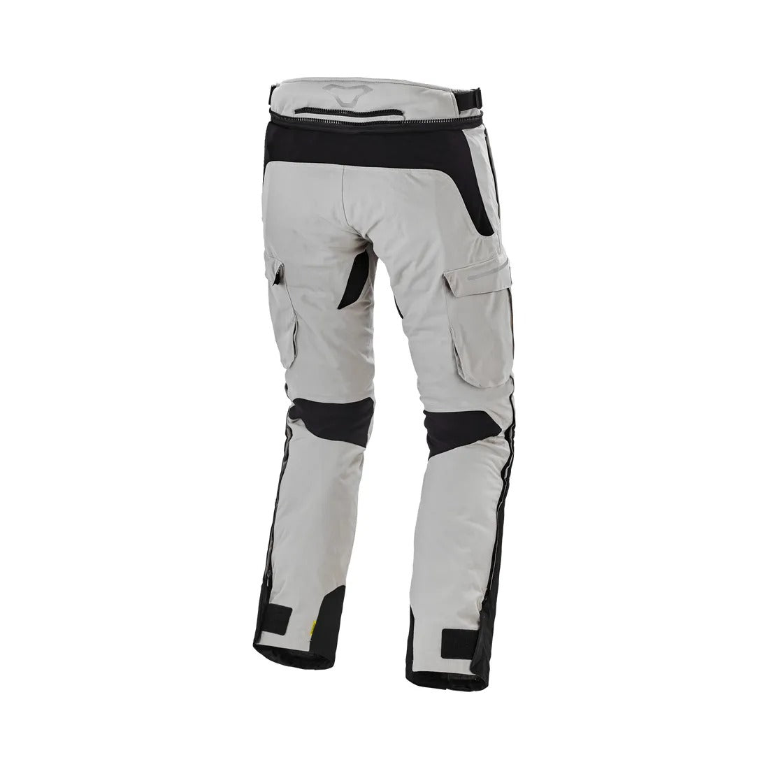MACNA NOVADO HOMBRE PANTALONES MOTO CARRERAS GRIS CLARO NEGRO - PANTALON