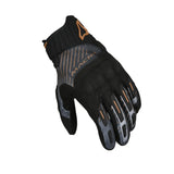 MACNA OCTAR 2.0 Mujer Moto Guantes De Cuero Negro Cobre - GUANTES