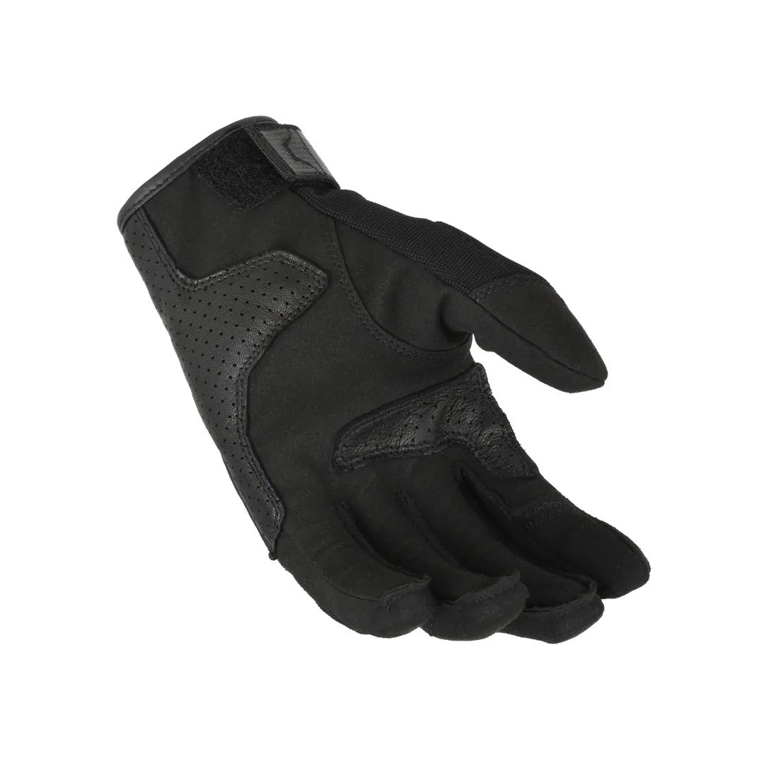 MACNA Sperrow Hombre Motocicleta Cuero Guantes Negro - GUANTES
