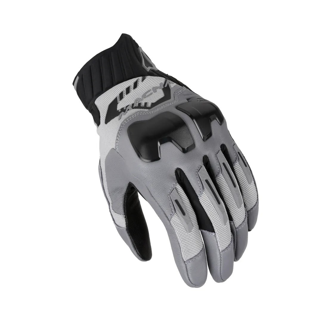 MACNA OCTAVIUS HOMBRES GUANTES MOTO ERGOTHUMB GRIS NEGRO - GUANTES