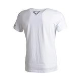 MACNA Hombre Verano Liso Camiseta Blanco 