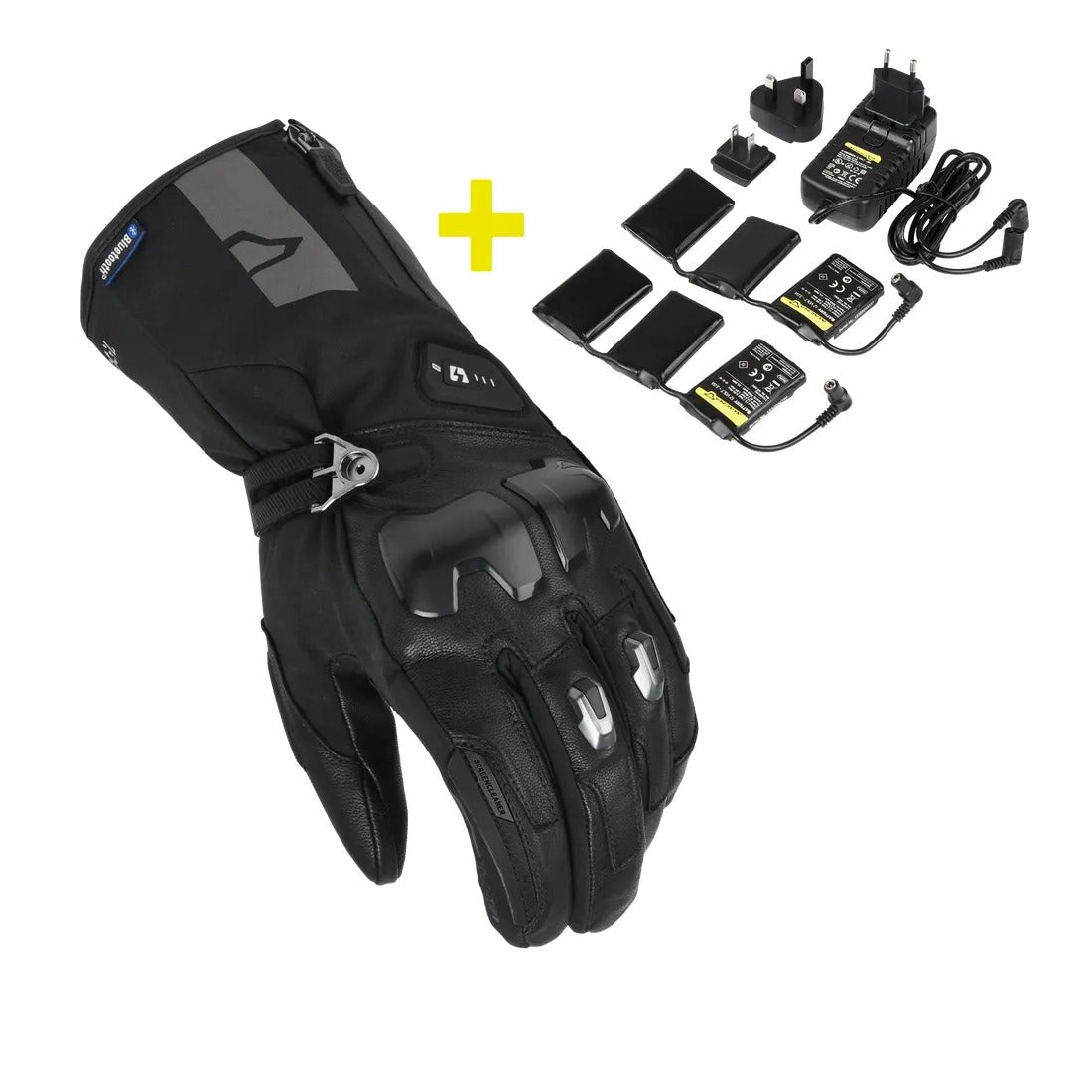 MACNA PROGRESS RTX DL 2.0 12V 3A KIT HOMBRES GUANTES MOTO CALEFACTABLES - GUANTES