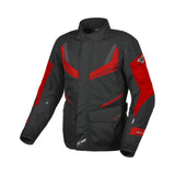 MACNA RANCHER HOMBRES MOTO TURISMO CHAQUETA NEGRO ROJO
