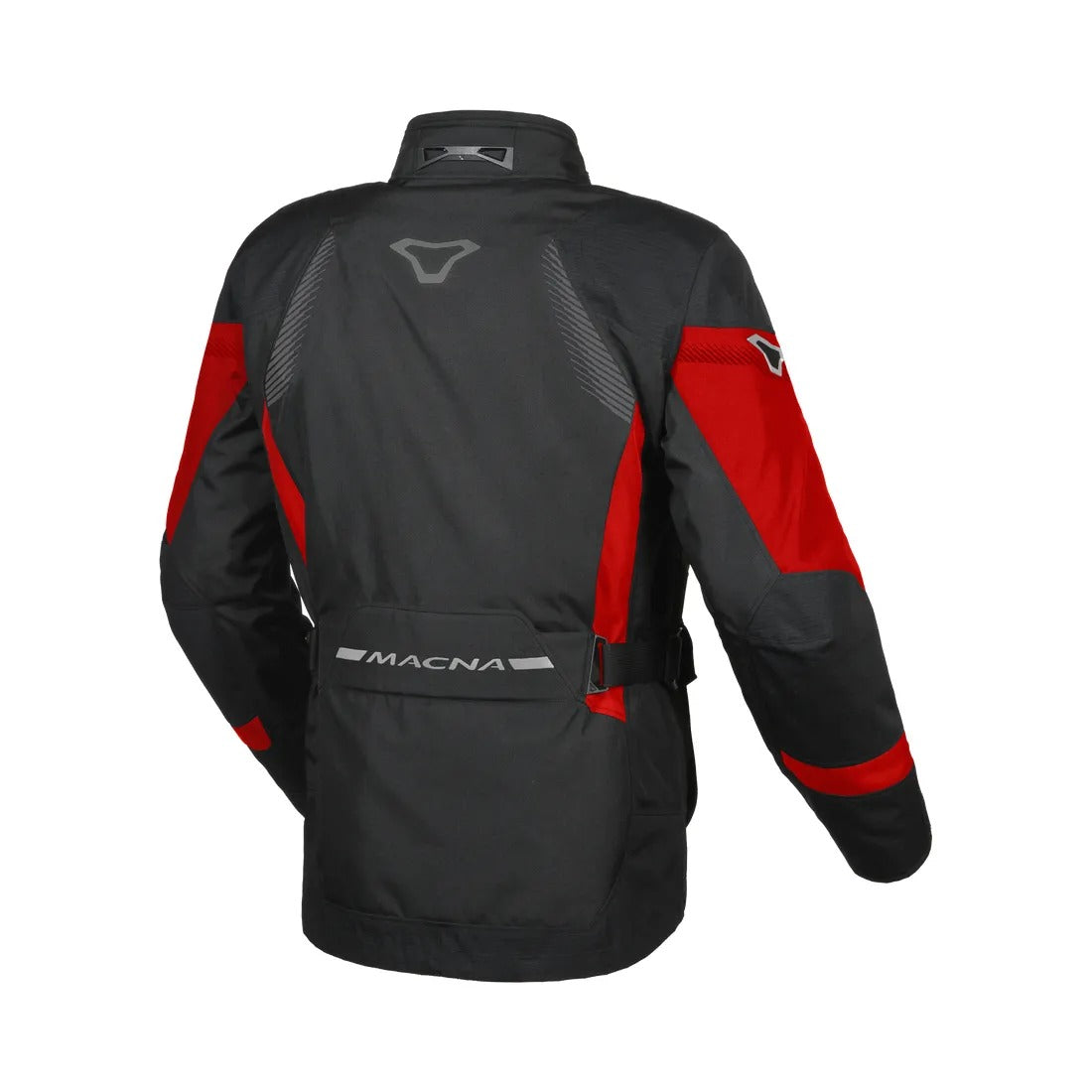 MACNA RANCHER HOMBRES MOTO TURISMO CHAQUETA NEGRO ROJO