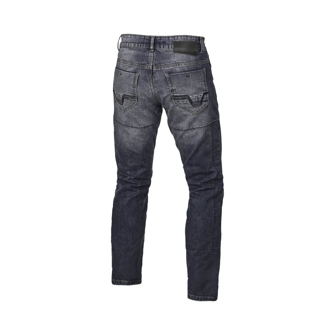 MACNA Revelin Hombre Motociclista Denim Vaqueros Gris oscuro