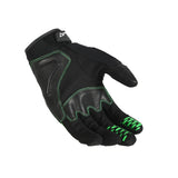 MACNA RIME HOMBRES GUANTES MOTO PERFORADO NEGRO VERDE BLANCO - GUANTES