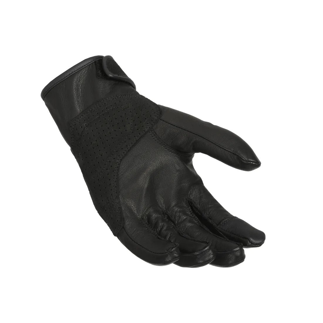 MACNA ROGUE MUJERES CUERO PERFORADO GUANTES MOTO NEGRO - GUANTES