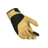 MACNA ROGUE MUJERES CUERO PERFORADO GUANTES MOTO MARRÓN CLARO - GUANTES