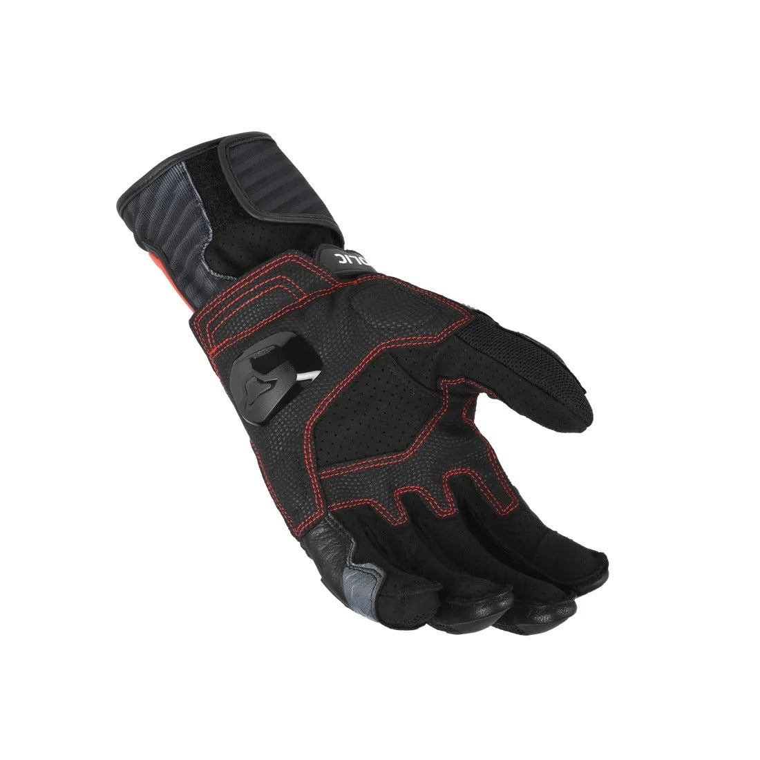 MACNA SHELLAR HOMBRES GUANTES MOTO ERGOTHUMB NEGRO ROJO - GUANTES