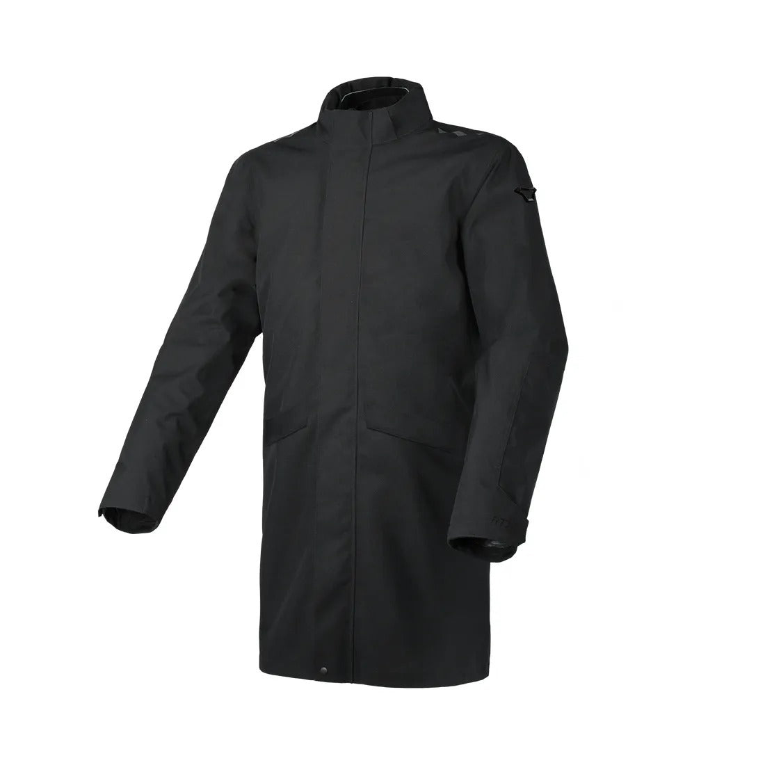MACNA SKYE HOMBRES MOTO IMPERMEABLE SOBRETODO NEGRO