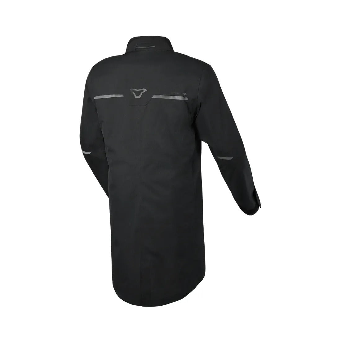 MACNA SKYE HOMBRES MOTO IMPERMEABLE SOBRETODO NEGRO