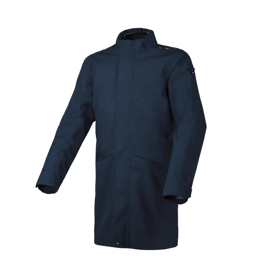 MACNA SKYE HOMBRES MOTO IMPERMEABLE SOBRETODO AZUL OSCURO