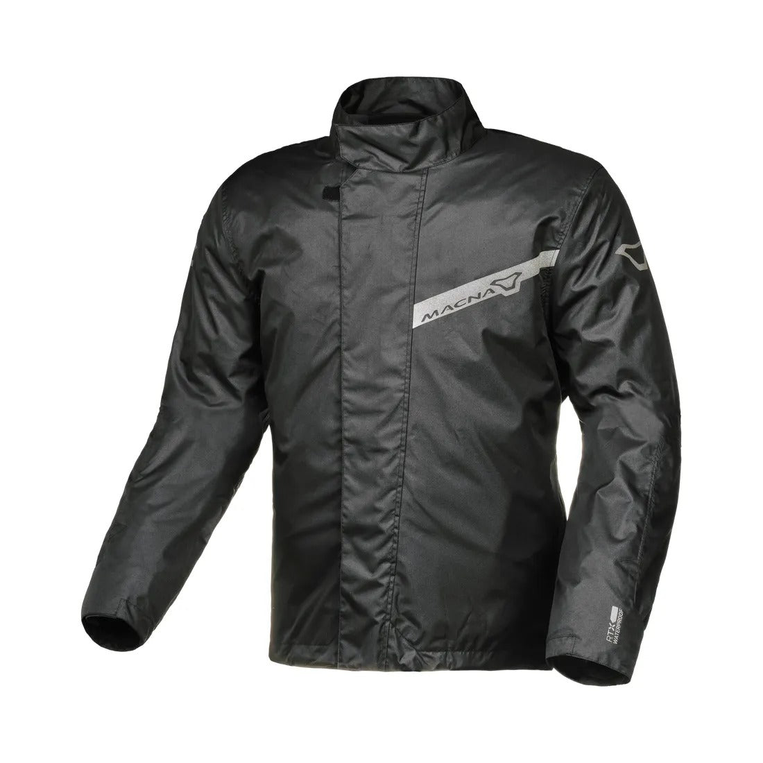 MACNA SPRAY RAIN HOMBRES MOTO IMPERMEABLE CHAQUETA NEGRO - Chaqueta