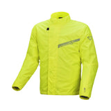MACNA SPRAY RAIN HOMBRES MOTO IMPERMEABLE CHAQUETA AMARILLO FLUORESCENTE - Chaqueta