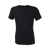 MACNA Striper Hombre Estilo Urbano Camiseta Negra