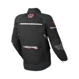 Macna Synchrone Chaqueta Textil Negra