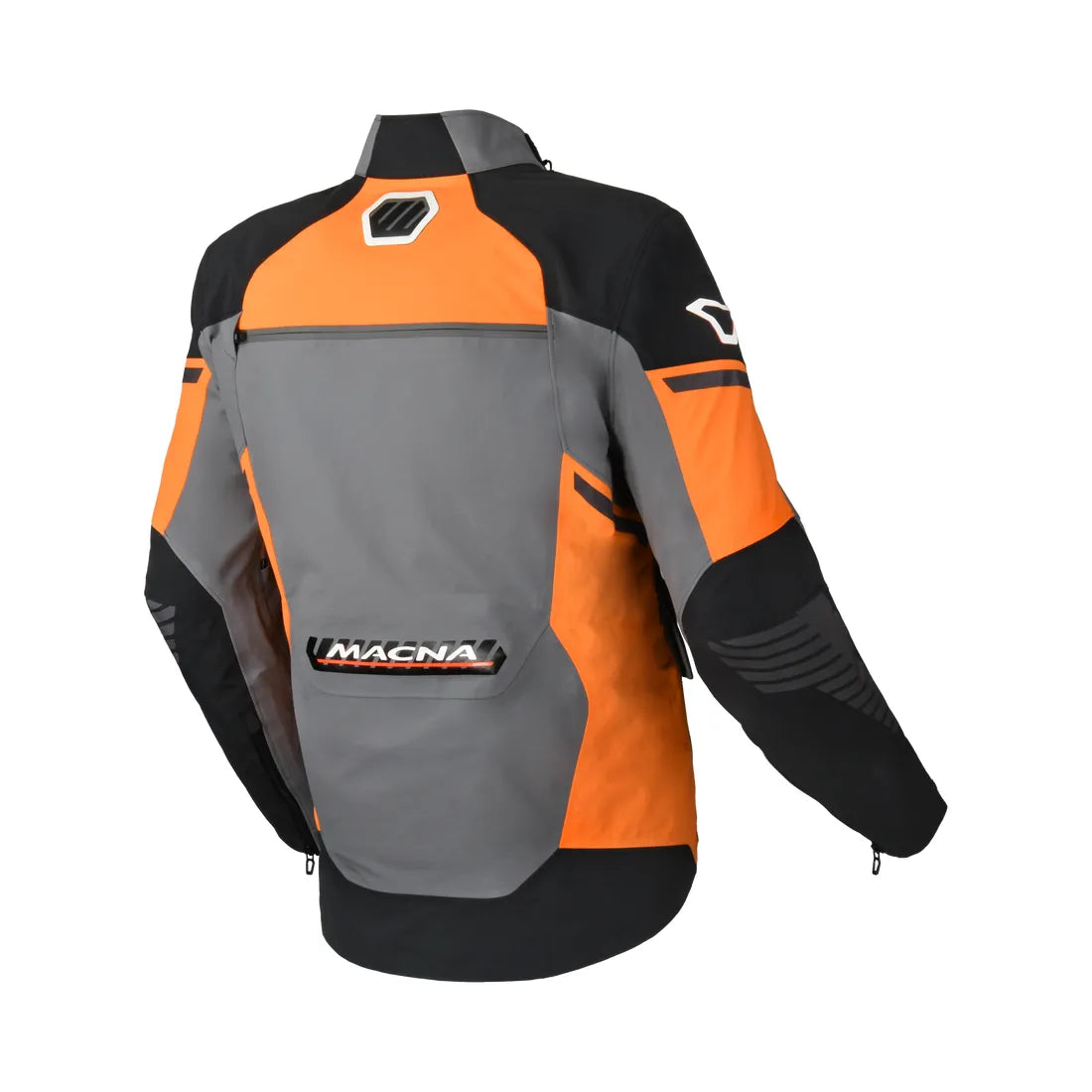 Macna Synchrone Chaqueta Aventura Gris Claro Negro Azul Naranja