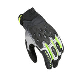 MACNA TANAMI HOMBRES GUANTES MOTO ERGOTHUMB NEGRO AMARILLO FLUO - GUANTES