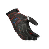 MACNA TANAMI HOMBRES GUANTES MOTO ERGOTHUMB BLANCO AZUL ROJO - GUANTES