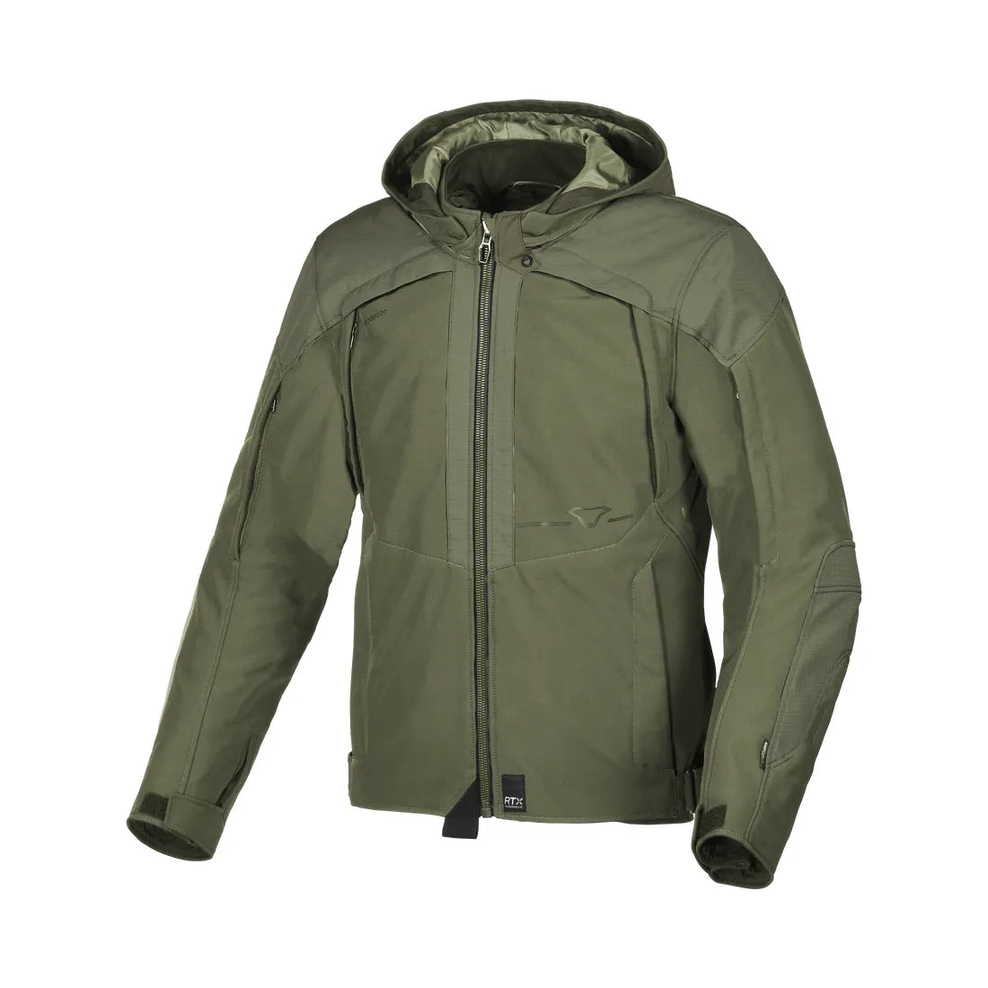 Chaqueta moto textil dos capas Macna Territor hombre Verde