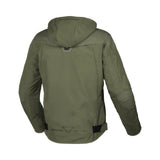 Chaqueta moto textil dos capas Macna Territor hombre Verde