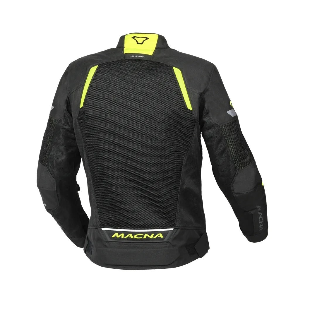 MACNA TONDO HOMBRES MOTO TURISMO CHAQUETA NEGRO AMARILLO
