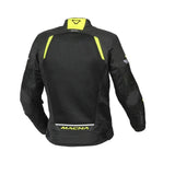 MACNA TONDO HOMBRES MOTO TURISMO CHAQUETA NEGRO AMARILLO