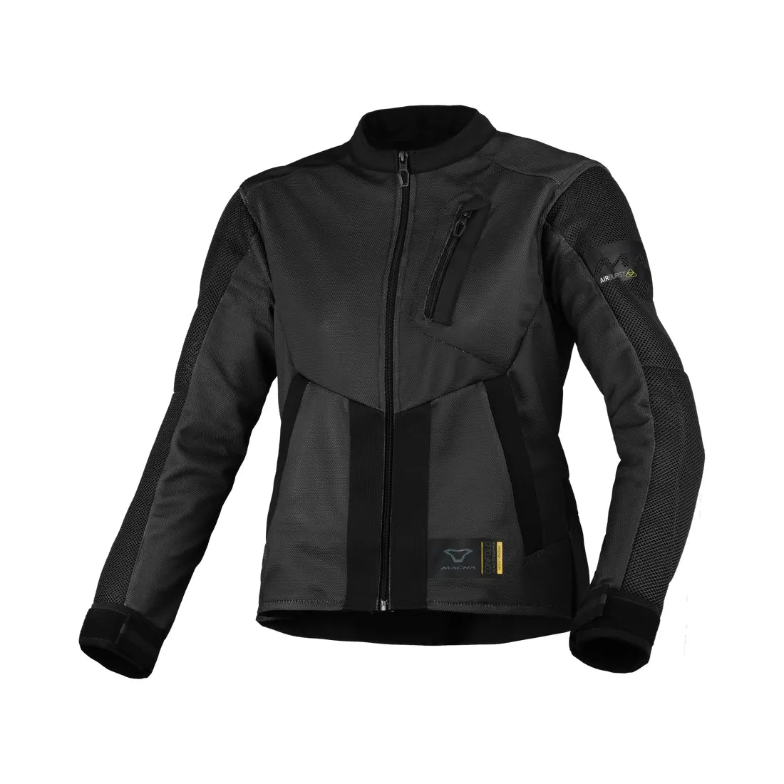 Macna Torida Chaqueta Mochila textil de moto para mujer Negro