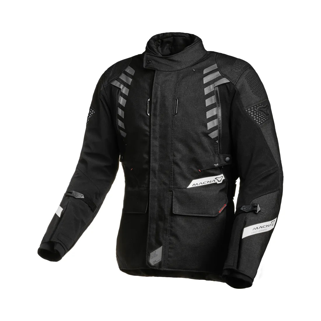 Macna Ultimax mujer impermeable Chaqueta textil negro