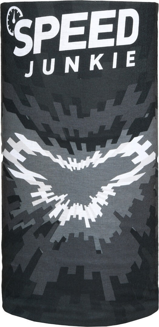 MACNA SUMMER TUBE LOGO CALENTADOR DE CUELLO UNISEXO NEGRO GRIS BLANCO