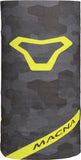 MACNA SUMMER TUBE LOGO CALENTADOR DE CUELLO UNISEXO GRIS AMARILLO FLUO NEGRO
