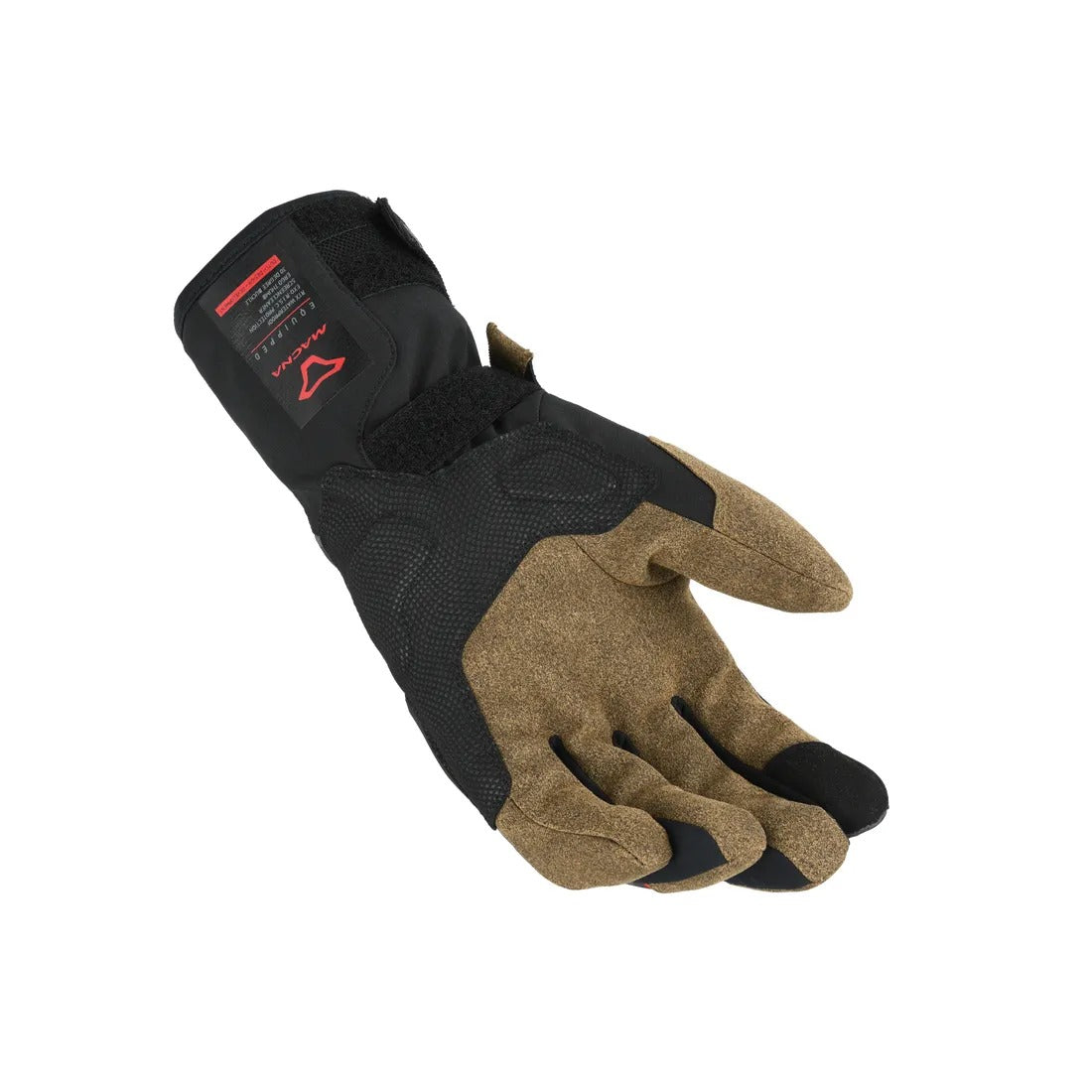 MACNA TYRIAN RTX HOMBRES GUANTES MOTO IMPERMEABLE TOPO MARRÓN - GUANTES