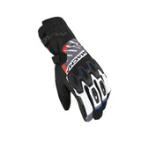MACNA TYRIAN RTX HOMBRES GUANTES MOTO IMPERMEABLE GRIS NEGRO ROJO - GUANTES