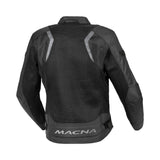 MACNA VELOTURA Hombre Moto Equitación urbana Chaqueta Negro